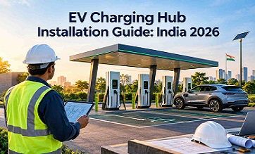 Commercial EV Charging Hub Installation Guide in India 2026